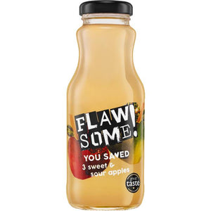 Flawsome - Sweet & Sour Apple Juice, 250ml | Pack of 12