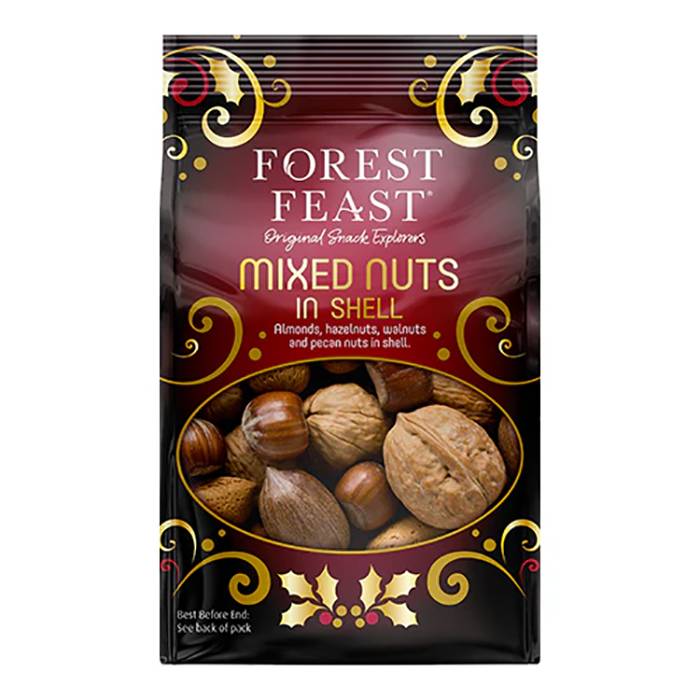 Forest Feast - Mixed Nuts In Shell, 200g - Pack of 12