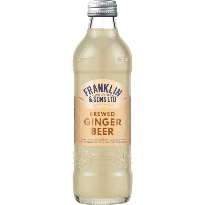 Franklin & Sons - Ginger Beer, 275ml| Pack of 12 – PlantX UK