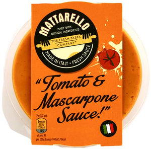 Fresh Pasta - Mattarello Tomato & Mascarpone Sauce, 230g | Pack of 6