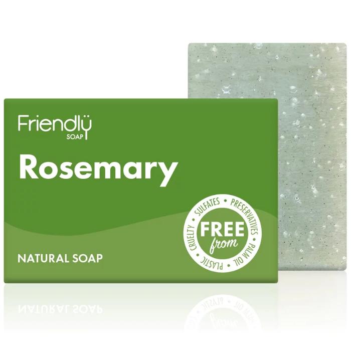 Friendly Soap - Rosemary Soap Bar, 95g