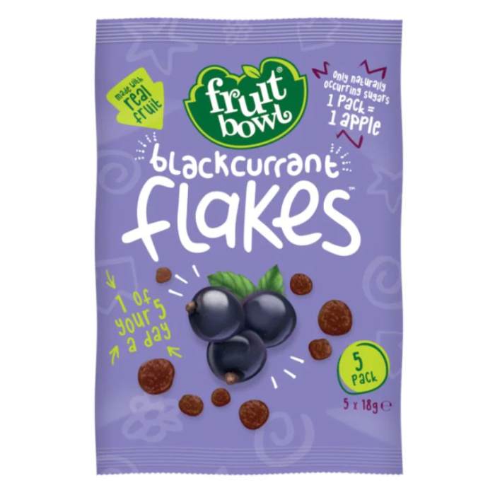 Fruit Bowl - Blackcurrant Yogurt Flakes, 90g 