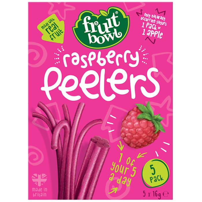 Fruit Bowl - Raspberry Fruit Peelers, 80g