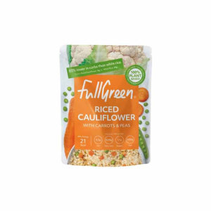 Fullgreen - Riced Cauliflower Carrots & Peas, 200g | Pack of 6