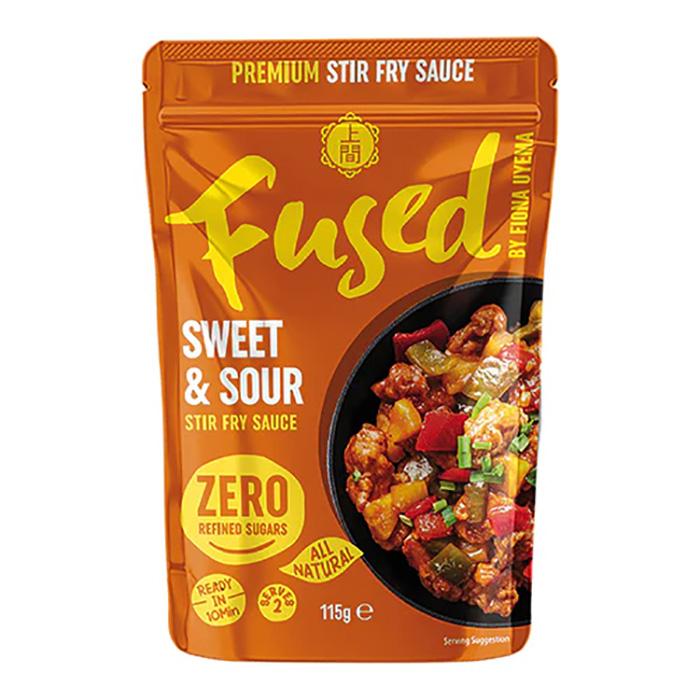 Fused by Fiona Uyema - Sweet & Sour Stir Fry, 115g  Pack of 18