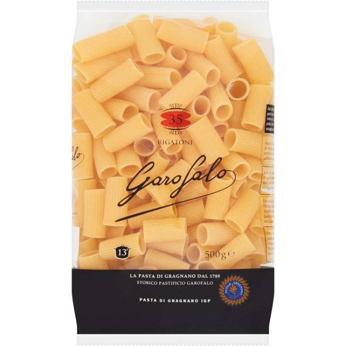 Garofalo - Rigatoni Dry Pasta, 500g