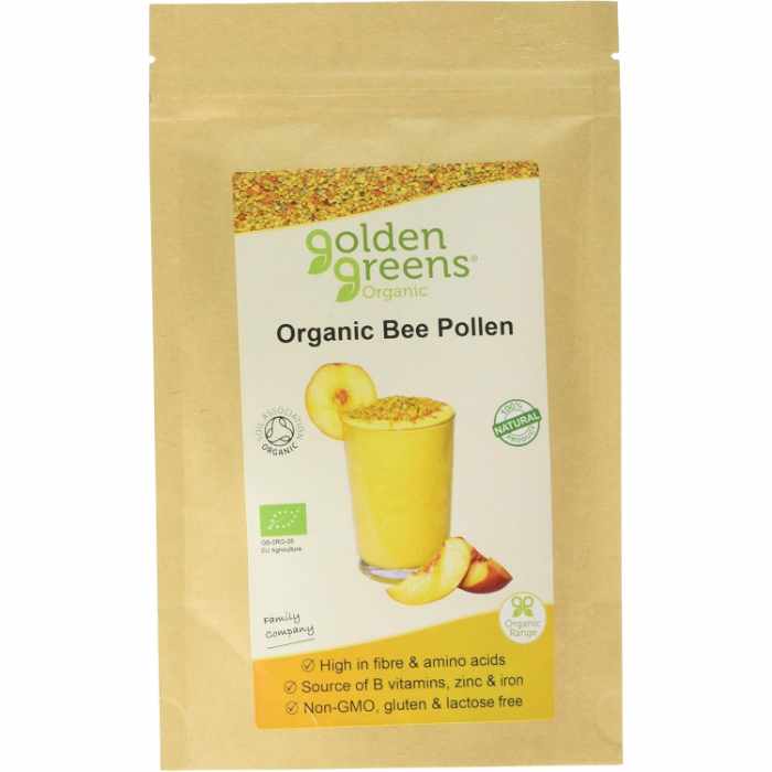 Golden Green - Greens Organic Bee Pollen, 100g  Pack of 1