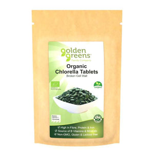 Golden Greens - Organic Chlorella, 120 Tabs