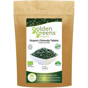 Golden Greens - Organic Chlorella, 250 Tabs