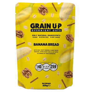 Grain Up - Overnight Oats - Banana Bread, 325g