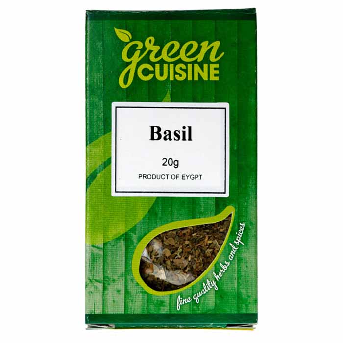 Green Cuisine - Basil, 20g  Pack of 6