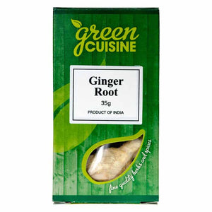 Green Cuisine - Ginger Root, 35g | Pack of 6