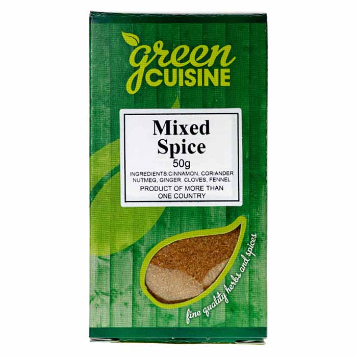 Green Cuisine - Mixed Spice, 50g  Pack of 6