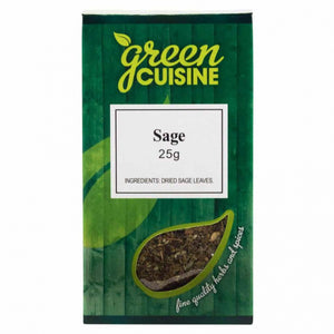 Green Cuisine - Sage, 25g | Pack of 6