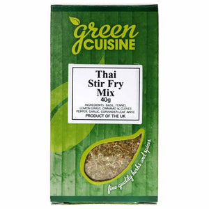 Green Cuisine - Thai Stir Fry Mix, 40g | Pack of 6
