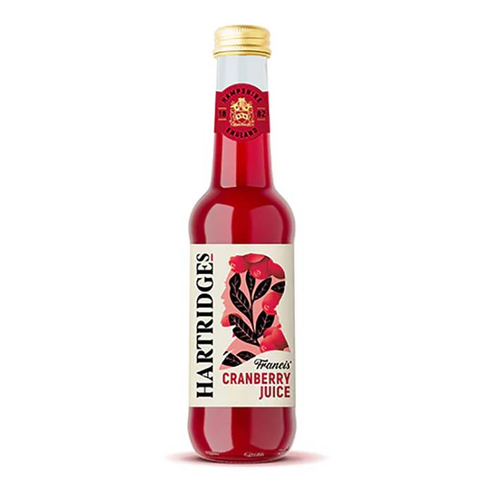 Hartridges - Cranberry Juice, 275ml - Pack of 12