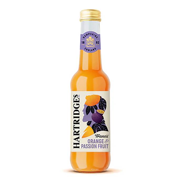 Hartridges - Orange & Passion Fruit  Drinks, 275ml  - Pack of 12