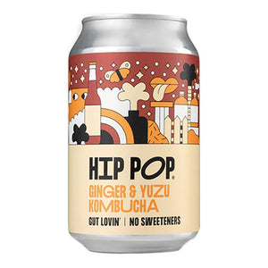 Hip Pop - Kombucha, 330ml | Pack of 12 | Multiple Flavours