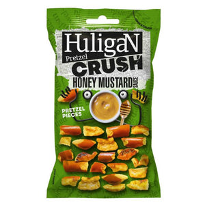 Huligan - Pretzel Crush Honey Mustard, 65g | Pack of 18