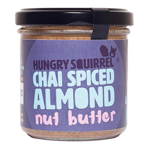 Hungry Squirrel - Chai Spiced Almond Butter, 180g - Pack of 6