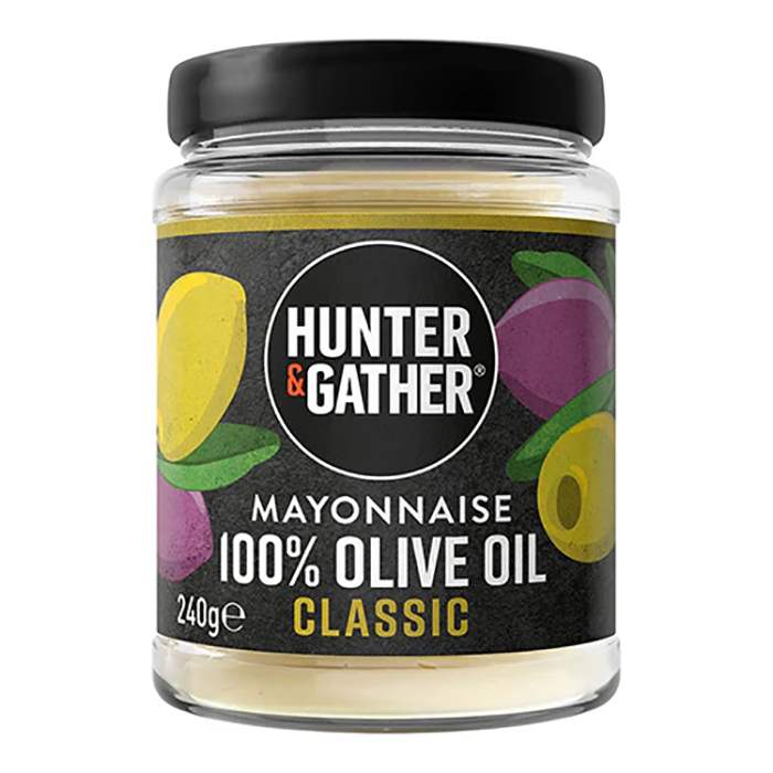 Hunter & Gather - Foods Classic Olive Oil Mayonnaise, 240g - Pack of 6
