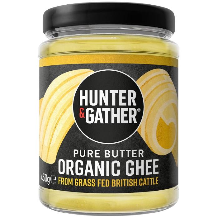 Hunter & Gather - Grass-Fed British Organic Ghee, 450g - Pack of 1
