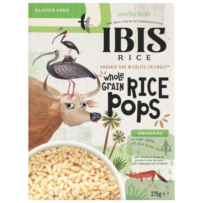 Ibis - Un-Sweetened Wholegrain Rice Pops, 275g