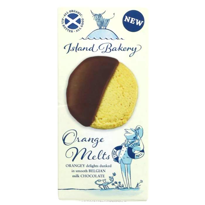 Island Bakery - Organic Orange Melts, 133g - Pack of 1