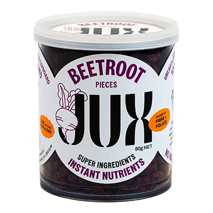 JUX Food - Beetroot Vegetable Pieces, 80g - Pack of 6