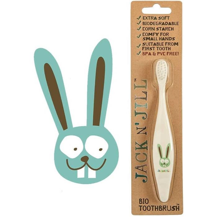 Jack & Jill - Bio Toothbrush Bunny, 1 Unit