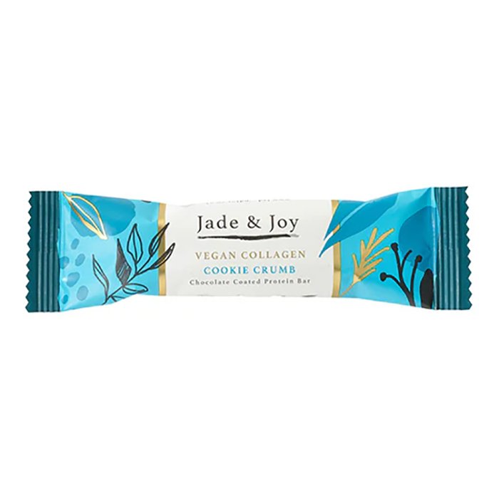 Jade & Joy - Vegan Collagen Cookie Crumb Protein Bar, 50g  Pack of 12