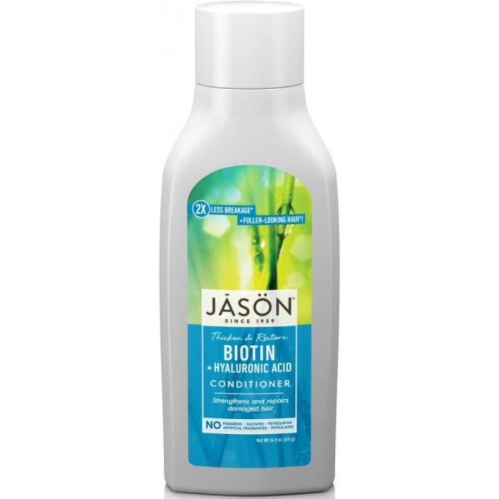 Jason Natural - Biotin and Hyaluronic Acid Conditioner, 454ml