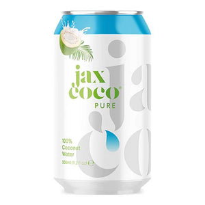 Jax Coco - Pure Coconut Water Can, 330ml - Pack of 24