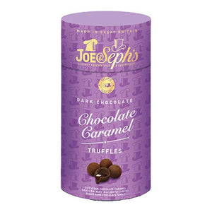 Joe & Seph’s - Dark Chocolate Caramel Truffles, 100g - Pack of 6