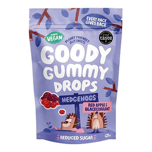 Just Wholefoods - Goody Gummy Drops, 125g - Pack of 8 | Multiple Shapes