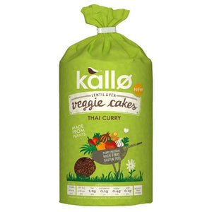 Kallo - Thai Veggie Cake, 122g | Pack of 6