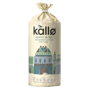 Kallo - Lightly Salted Wholegrain Rice Cakes, 200g