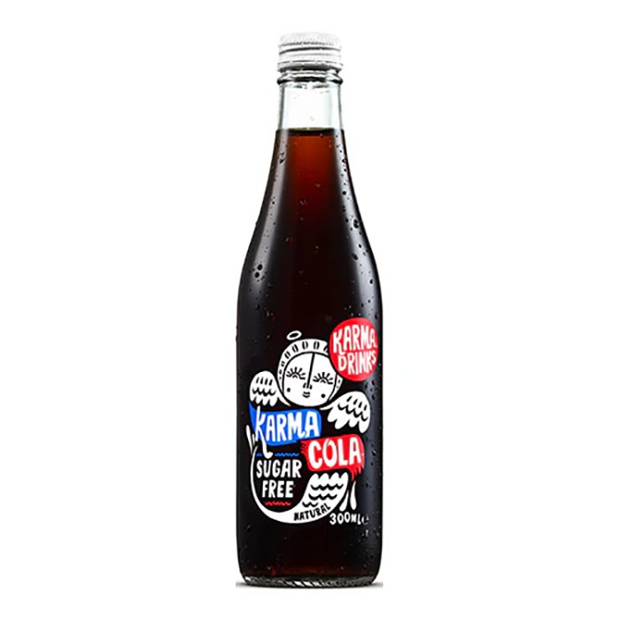 Karma Drinks - Karma Cola Sugar Free Bottle 300ml - Pack of 24