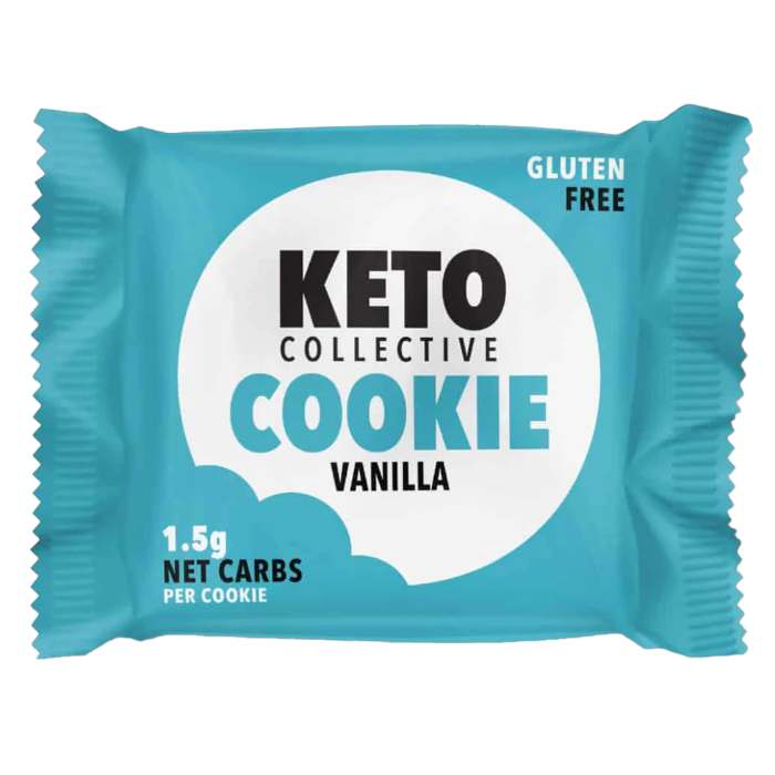 Keto Collective - Vanilla Keto Cookie, 30g  Pack of 16