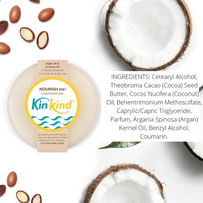 Kinkind - Conditioner Bar  NOURISH Me!, 40g - back