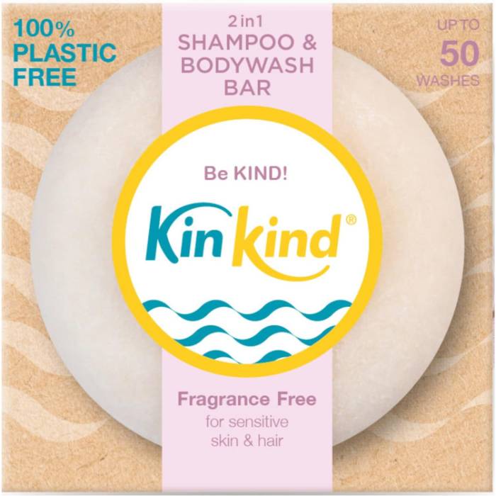 Kinkind - KinKind Be KIND! Fragrance Free Shampoo Bar 50g, 50g