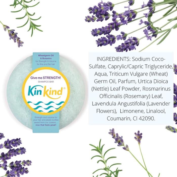 Kinkind - Travel Gift Set, Give me STRENGTH! - Ingredients