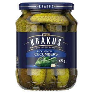 Krakus - Cucumbers In Dill, 670g