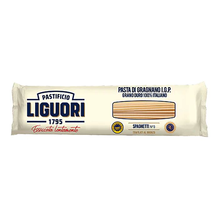 Liguori - Spaghetti #3 Pasta Shapes, 500g - Pack of 20