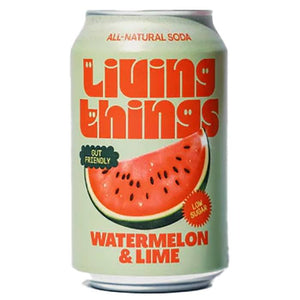 Living Things - Watermelon & Lime Soda, 300ml