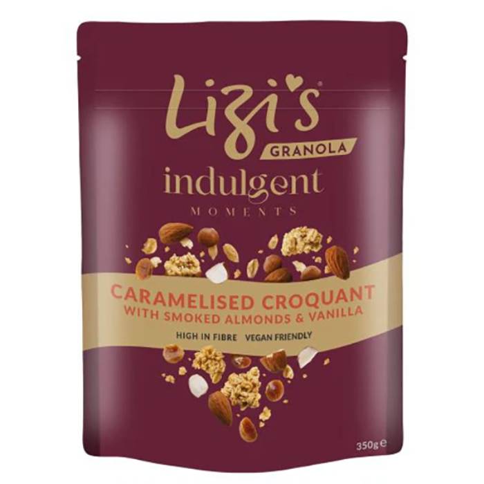 Lizi's - Caramelised Croquant Almond Vanilla Granola, 350g