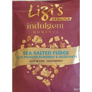 Lizi's - Salted Fudge Praline Almonds H/nuts Granola, 350g