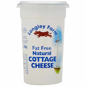 Longley Farm - Fat Free Cottage Cheese, 250g