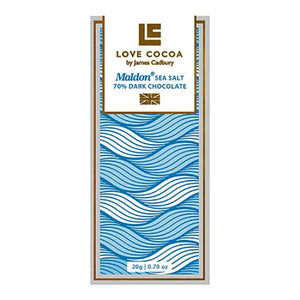 Love Cocoa - Maldon Sea Salt Dark Chocolate | Multiple Sizes