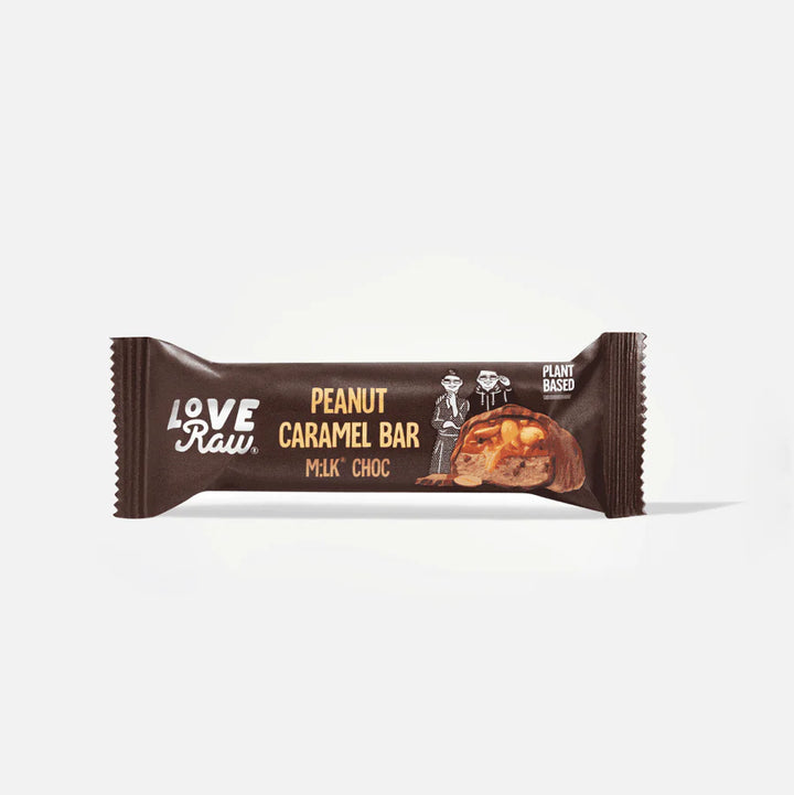 Love Raw - Peanut Caramel Bar, 40g, Pack of 1